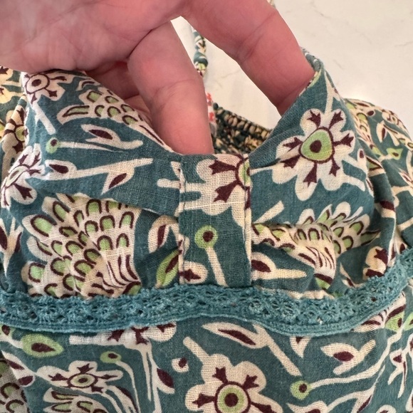 Free People CottageCore Summer Sun Dress / Floral / Cotton / 4 - Picture 13 of 14